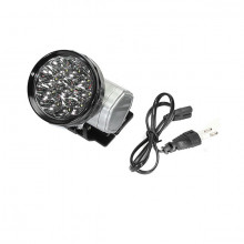 Фонарь налобный КОСМОС AccuH10LED, 10LED, 3 *АА, встроенное зарядное устройство