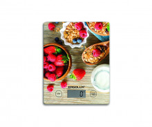 Весы кухонные электронные ERGOLUX ELX-SK02-С04 ягоды  (весы кухонные до 5 кг, 195*142 мм)