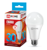IN HOME Лампа светодиодная LED-A70-VC 30Вт 230В Е27 4000К 2700Лм