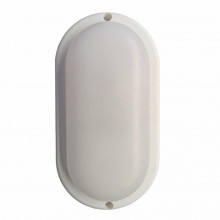 Свет-к LED LEEK герметичный OBL WH 10W 6K (овал)