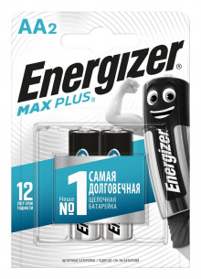 Батарейка energizer Lr6 Max plus Bl-2