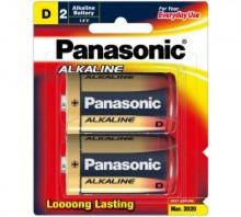 Батарейка PANASONIC LR20 Alkaline Power BP2
