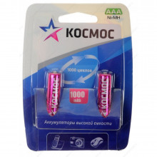 Аккумулятор КОСМОС NI-MH (R03) 1000mA/h
