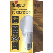 Лампа NAVIGATOR 80 549 NLL-A60-9-230-4K-E27-FR-SV