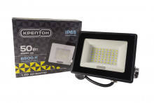 Прожектор КРЕПТОН LED 50W IP65 черный 6500K