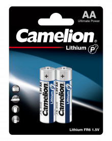 Батарейка CAMELION Lithium FR6 BL-2 (FR6-BP2, батарейка,1.5В)