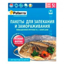 PATERRA Пакеты д/запекания, рыбный, уп.5шт.24/96