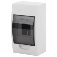 ЭРА Пластиковый бокс навесной ЩРН-П-04 SIMPLE