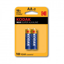 Батарейки Kodak LR6-2BL MAX SUPER Alkaline [KAA-2] (40/200) CAT30952829