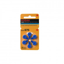 Батарейки Kodak ZA675-6BL [KZA675-6] MAX Hearing Aid (360/1800) 30423282