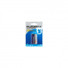 Батарейки Pleomax 6F22-1BL SUPER HEAVY DUTY Zinc (10/200/6000)