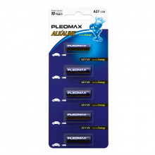 Батарейки Pleomax A27-5BL Alkaline (125/1000/30000)