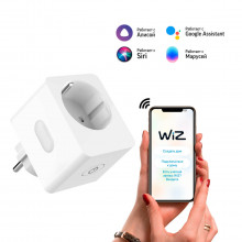 Умная розетка, сетевой переходник GAUSS Smart Home 2300W 207-253V 10А IP20 c заземлением