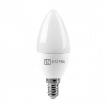 IN HOME Лампа светодиодная LED-СВЕЧА-VC 11Вт 230В Е14 4000К 820Лм