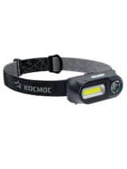 Фонарь налобный КОСМОС KocH3WDLith, 3Вт ХРЕ, СОВ, сменный акк 1200mAh