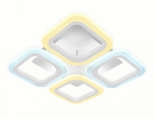 Светильник AMBRELLA FA4371/4 WH белый 4200K/3000K+6400K/6400K+3000K 45W 345*345*75 (ПДУ ИК)