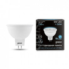 Лампа GAUSS LED MR16 5W 12V 4100K