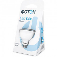 Лампа ФОТОН LED MR16  220V 5,5 W GU5.3  3000K