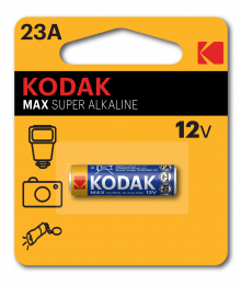 Батарейки Kodak 23A-1BL MAX SUPER Alkaline [K23A-1] (60/240) 30636057