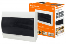 TDM бокс ЩРН-П-12модулей навесной пластик IP40