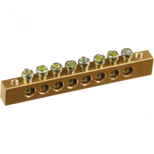 Нулевая шина NAVIGATOR 71 147 NBB-69-8-2 кратно 10шт.