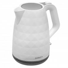 Чайник scarlett Sc-ek18p49 (белый с  серым)