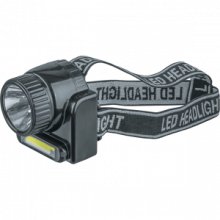 Фонарь NAVIGATOR 14 486 NPT-H20-ACCUналоб.1COB LED 3Вт+1LED 3Вт,Lead-acid 0,5 Ач