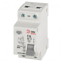 ЭРА АВДТ 4,5кА SIMPLE D12E2C20AC30 АД-12 электронное 1P+N С20 30мА тип АС дифф. автомат