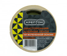 КРЕПТОН Двусторонняя клейкая лента на вспененной основе 50мм х 2м