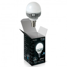 Лампа gauss Led Globe 6w E14 2700k (металлический радиатор)