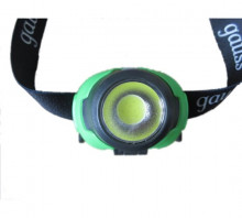 Фонарь налобный GAUSS модель GFL302 3W 120lm 3xAAA LED