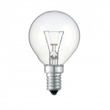 Лампа шар 40w Е14 220v, прозрачная Prc