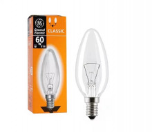 Лампа Ge C1 /60w /cl /e14 (брест)